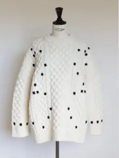 Gypsohila 25AW Floral Cable Knitのサムネイル