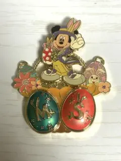 2014年にディズニーランド　イースター　ミッキー　オリジナルチャーム