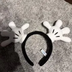 ミッキー手型カチューシャ
