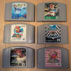 Nintendo 64 ゲームソフト 6本セット