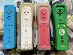 Wiiリモコンプラス 4本セット (青, 白, ピンク, 緑) 動作確認済み