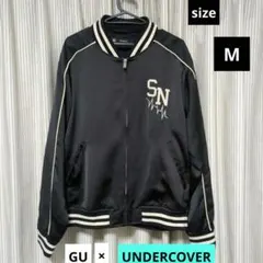 s*a様 【新品タグ付】GU × UNDERCOVER サテンリブブルゾン Ｍのサムネイル