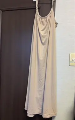 マタニティ ワンピース Mサイズ ベージュ