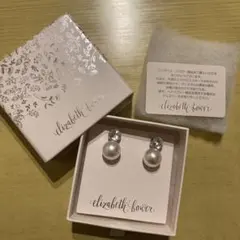 【商品説明必読】elizabeth bower パール ピアスDuet Stud