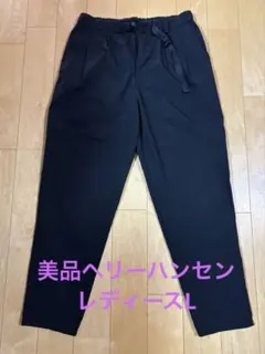 美品Helly Hansen 黒 パンツ Lのサムネイル