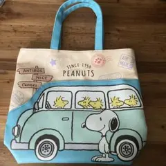 スヌーピー　トートバッグ　PEANUTS　スニーピーバス
