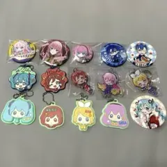 バンドリ！】缶バッジ・アクリルキーホルダー 15個セット - メルカリ
