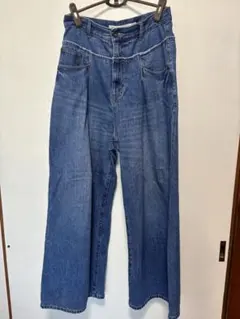 【NKJ 2025SS】SWITCH WIDE DENIM インディゴブルーL