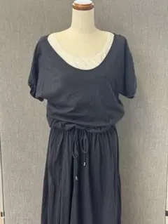 AZUL by moussy ロングワンピース　ブラックのサムネイル