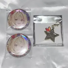 にじフェス2025 OVERTURE 缶バ チャーム 星川サラ