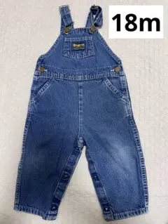 オシュコシュ デニムオーバーオール 90cm