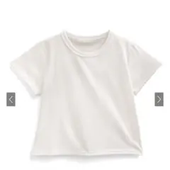 GRL ショート丈Tシャツ オフホワイト sm154