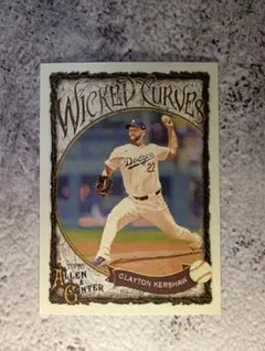 Clayton Kershaw Wicked Curves トレーディングカード