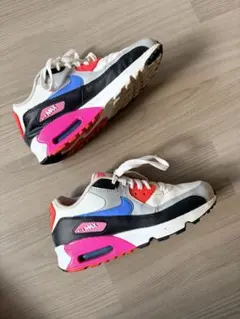 23.5㎝ NIKE AIR MAX スニーカー ピンク 水色 オレンジ 白