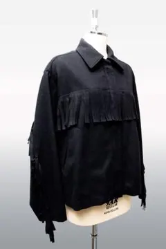 MM6 Maison Margiela フリンジ ウールジャケットのサムネイル