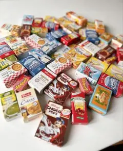 海外　ミニチュア　食品　パッケージセット