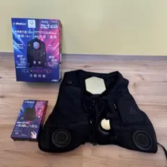 ワークマン WindCore PROモデル 冷暖房ベスト2025 バッテリー2個