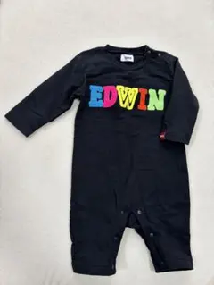 【EDWIN】カラフル刺繍ロンパース