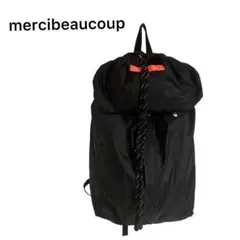 【未使用保管品】　【超希少】mercibeaucoup フェスリュック　ブラック 2026年最新】mercibeaucoup 汚れ・破れなど：なし レディース リュック