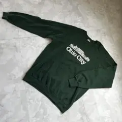 jerzees スウェット トレーナー ロゴ ヴィンテージ グリーン XL 古着