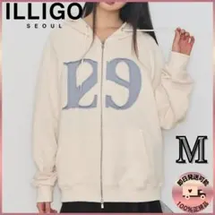 【新品未使用】ILLIGO 129 LOGO パーカー CREAM クリーム M 新品未使用】ILLIGO 129 LOGO パーカー CREAM クリーム M - メルカリ