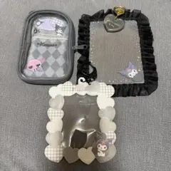 산리오 쿠로미 トレカケース アクスタケース