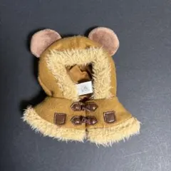 ディズニーストア　ユニベア　シークレット　ポンチョ　ダッフル風　茶色