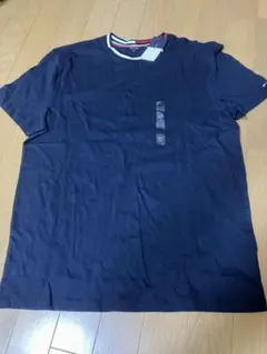 新品　メンズ　M 半袖　Tシャツ 綿100% ネイビー　トミーヒルフィガー