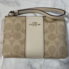 コーチ　リストレット　財布　ポーチ　小銭入れ