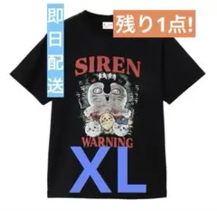 映画ちいかわ Tシャツ XL WARNING ブラック セイレーン 新品未開封