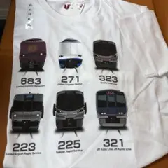 本日発売品！　XL ユニクロ　JR西日本　コラボTシャツのサムネイル