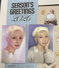 ヨサン ATEEZ 2026 シーグリ KQ YES24 特典トレカ セット