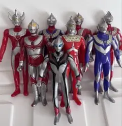 激レア ウルトラマン ソフビ11体 昭和レトロ - メルカリ