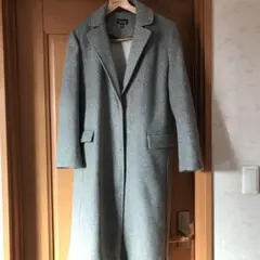 チェスターコート ロングコート グレー TOPSHOPのサムネイル