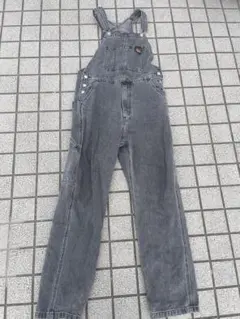 Levi's グレー オーバーオール S