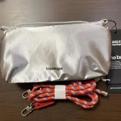 【お値下げ中】topologie ボトルサコッシュ　M シルバー