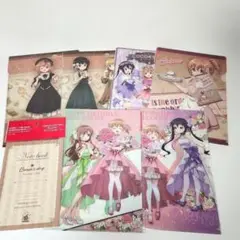 ご注文はうさぎですか？　オリジナルクリアファイル 6枚セット+ノート　【新品】