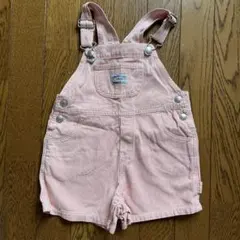 BABY GAP ピンクストライプ　オーバーオール 90cm 18-24m