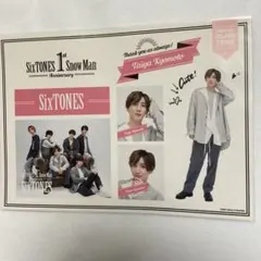 京本大我 SixTONES 1周年記念グッズ ステッカー