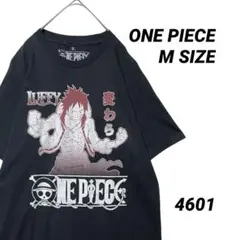 ワンピース ルフィ ビッグプリント Tシャツ M 黒 リップルジャンクションのサムネイル