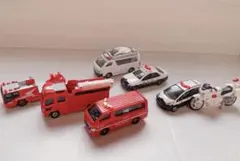 トミカ　消防車・パトカーセット★おまけ付き★
