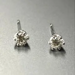 0.22ctスタッドピアスラボグロウンダイヤモンドピアス（両耳