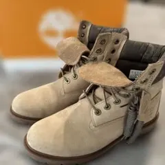 Timberland 6インチ プレミアムブーツ ベージュのサムネイル