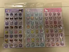 【正規品】ストーンシール キティ、クロミ、シナモロール　3セット