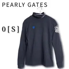 【パーリーゲイツ】長袖ハイネックシャツ 紺ネイビー モックネック 3020