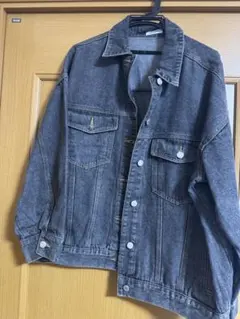 ダークグレー デニムジャケット