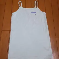 キャミソール 150cm ライトグリーン チェリー柄