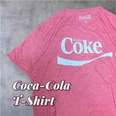 Coca-Cola Tシャツ XL レッド ロゴ プリント 企業 コカコーラのサムネイル