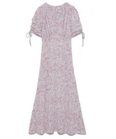 バリエーションプリントマーメイドワンピース