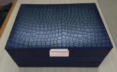 ジュエリーボックス スタッカーズ ネイビークロコ